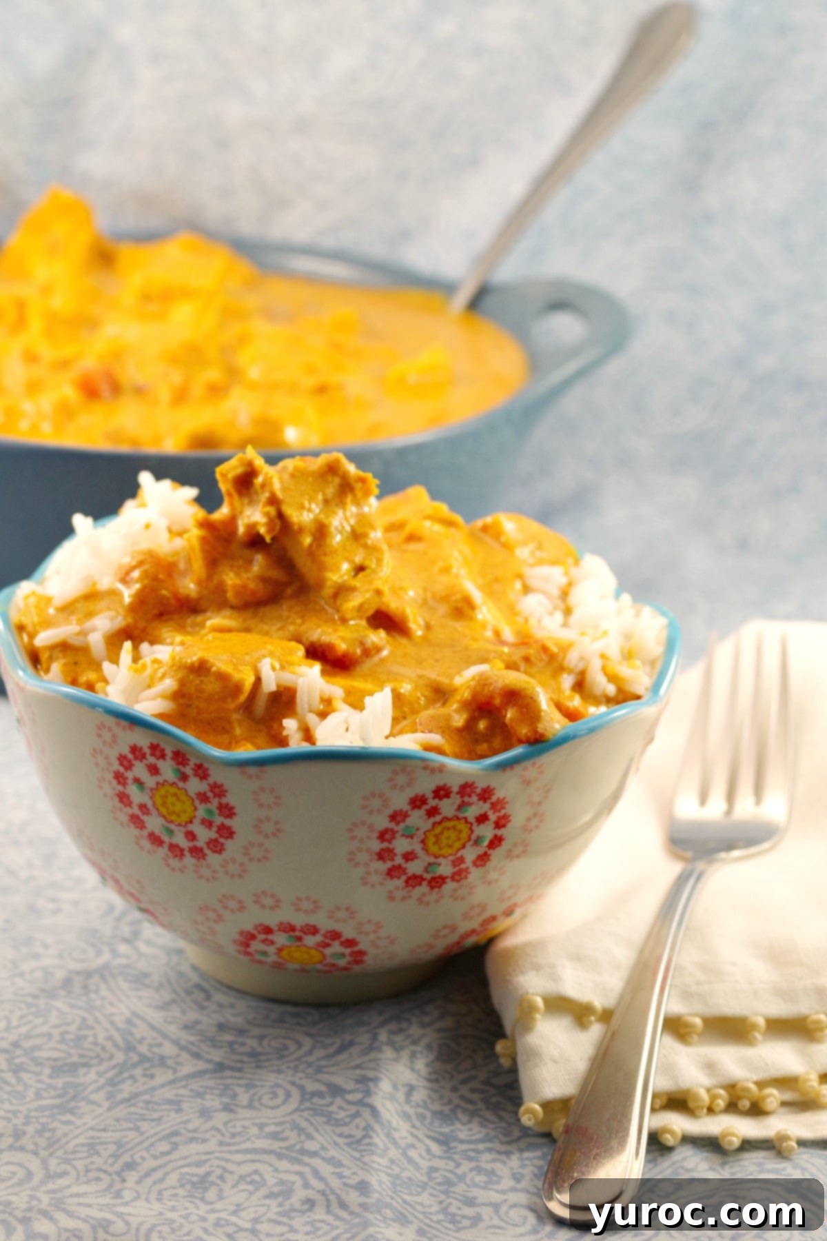 Healthy Butter chicken - weight watchers friendly