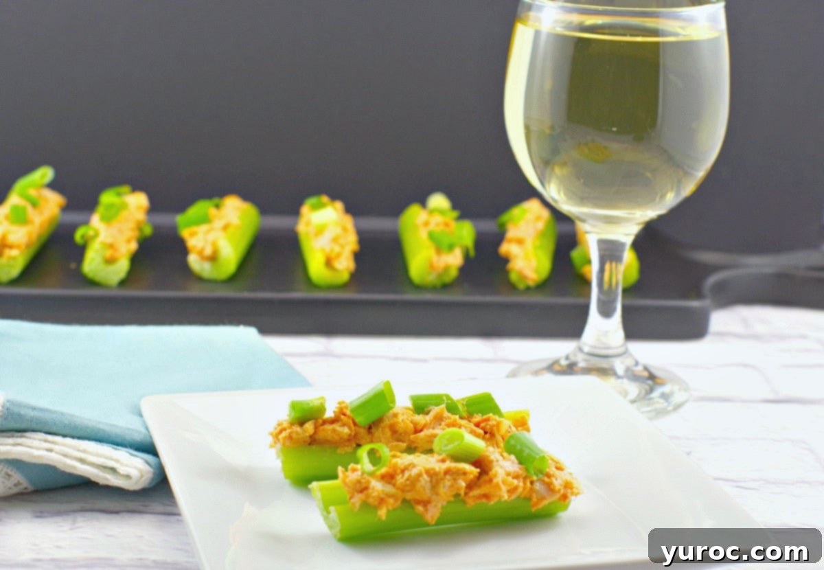 Skinny (keto) buffalo chicken - weight watchers appetizer