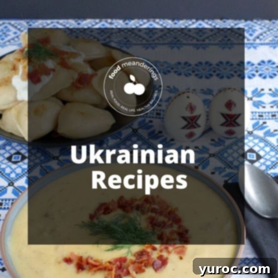 Easy Beef Borscht with Canned Beets 9 Ukrainian Recipes Pinterest Board Cover