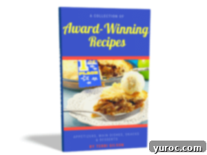 Pork with Creamy Mushroom Salsa 6 cover of my Award-winning recipes e-cookbook