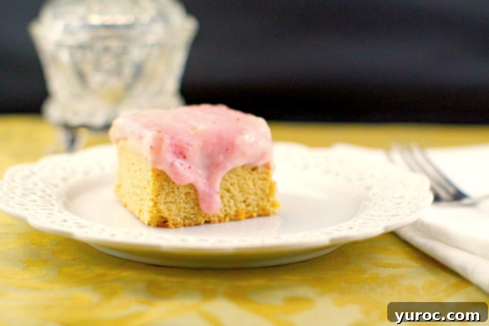 Delicious Slightly Skinny Strawberry Blondie Bars with fresh strawberries
