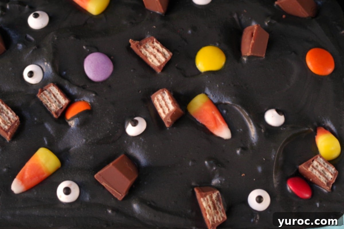 Boo Batter Halloween Ice Cream up close