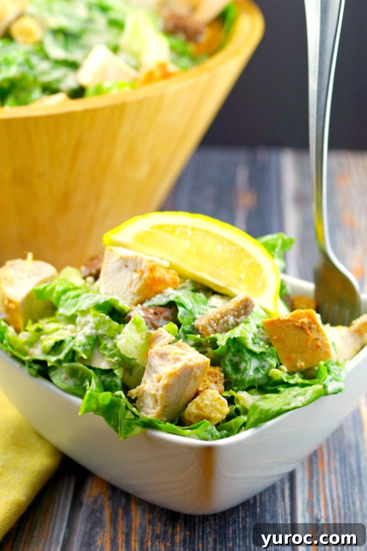 The best Caesar salad dressing