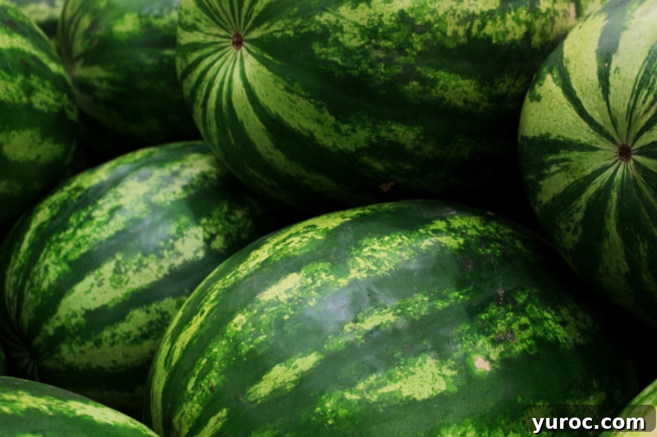 Refreshing Watermelon Granola Parfait 3 watermelons